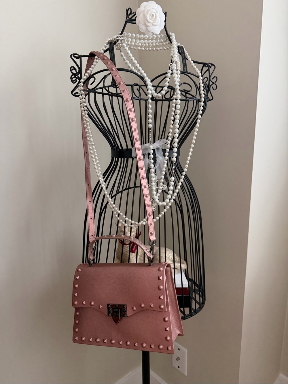 Jelly studded bag
